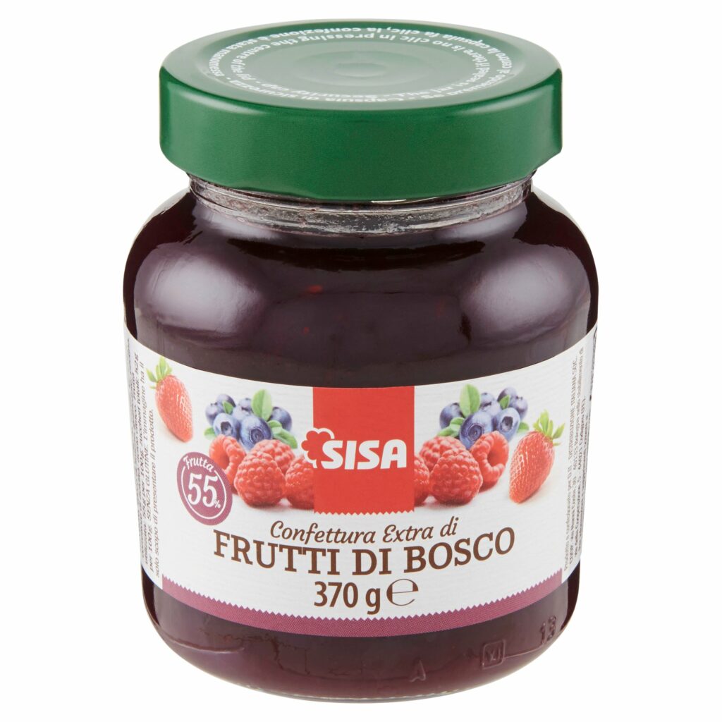 Sisa Confettura Extra di Frutti di Bosco 370 g