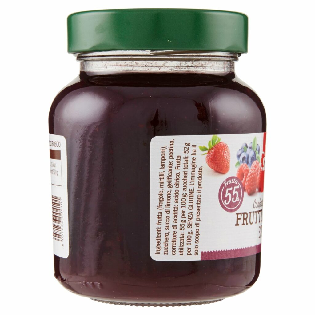 Sisa Confettura Extra di Frutti di Bosco 370 g