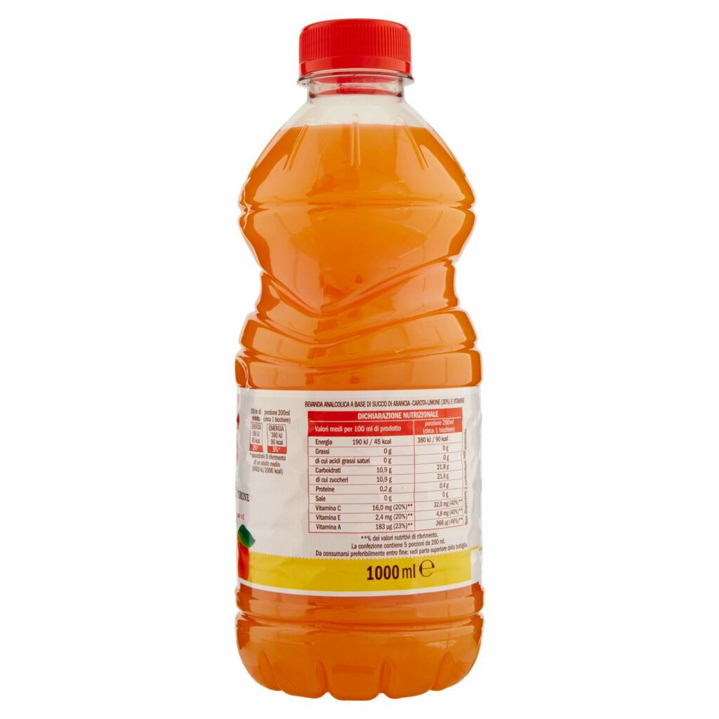 Sisa ACE Arancia, Carota, Limone 1000 ml