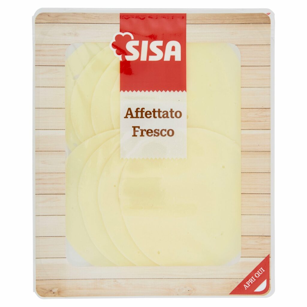 Sisa Affettato Fresco Mozzarella a Fette 150 g