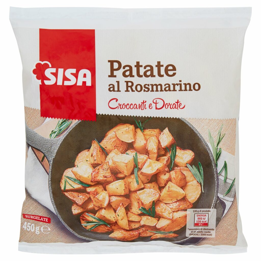Sisa Patate al Rosmarino Surgelate 450 g