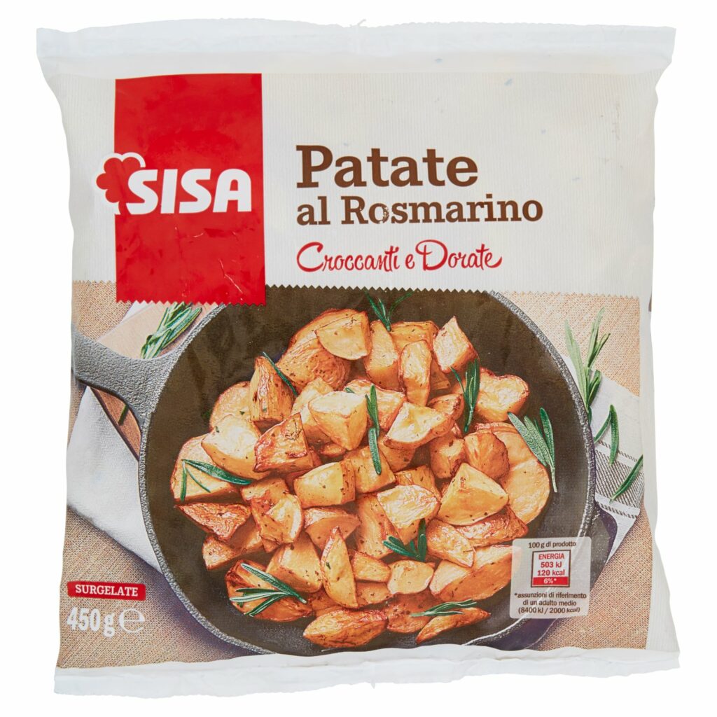 Sisa Patate al Rosmarino Surgelate 450 g