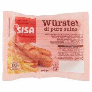 Sisa Würstel di puro suino 100 g