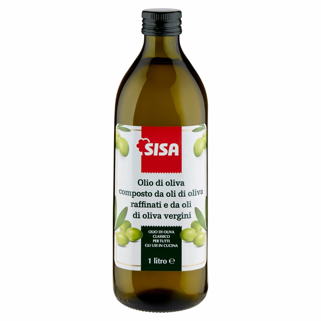 Sisa Olio di oliva composto da oli di oliva raffinati e da oli di oliva vergini 1 litro