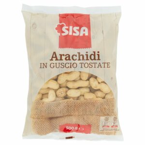 Sisa Arachidi in Guscio Tostate 500 g