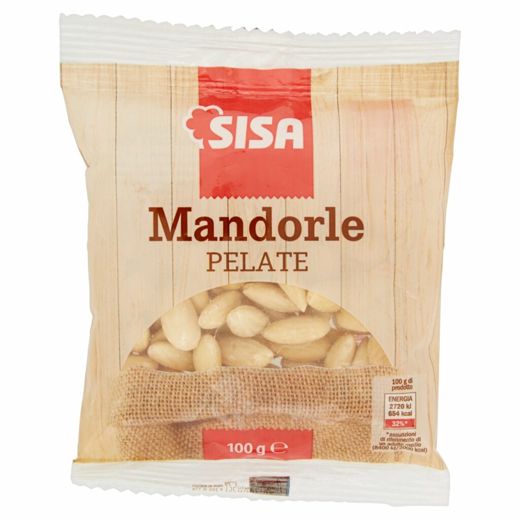 Sisa Mandorle Pelate 100 g
