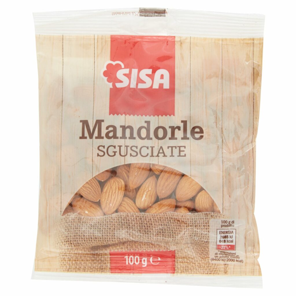 Sisa Mandorle Sgusciate 100 g