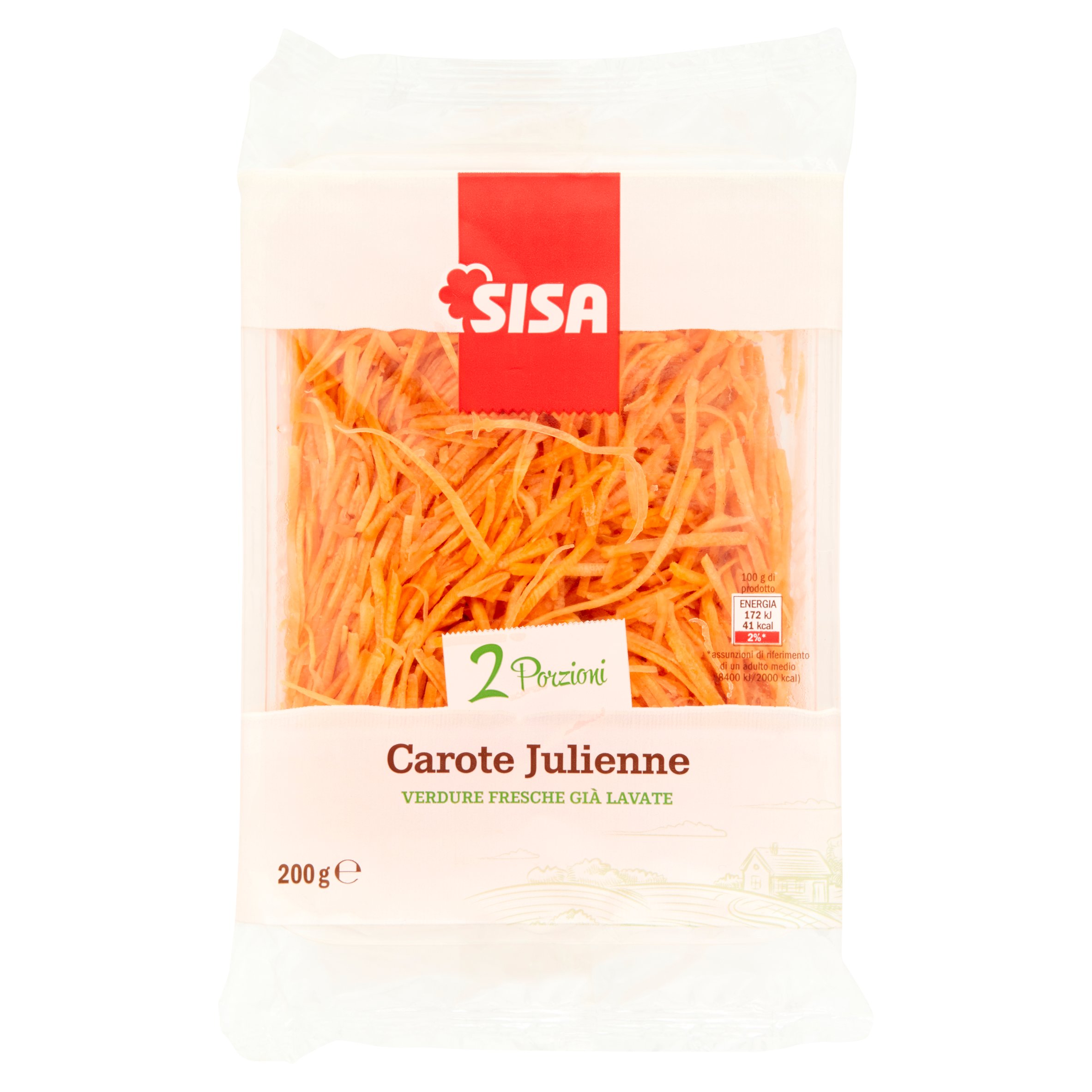 Sisa Carote Julienne 200 g - SuperSISA