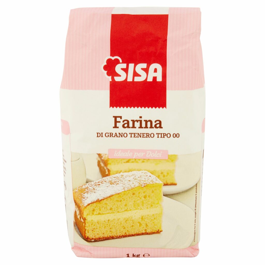 Sisa Farina di Grano Tenero Tipo 00 ideale per Dolci 1 kg