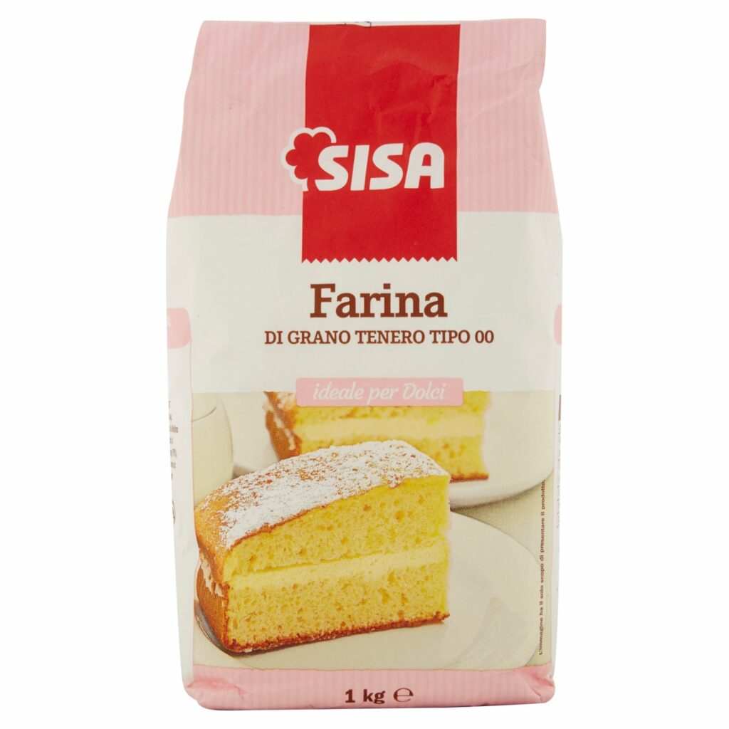 Sisa Farina di Grano Tenero Tipo 00 ideale per Dolci 1 kg
