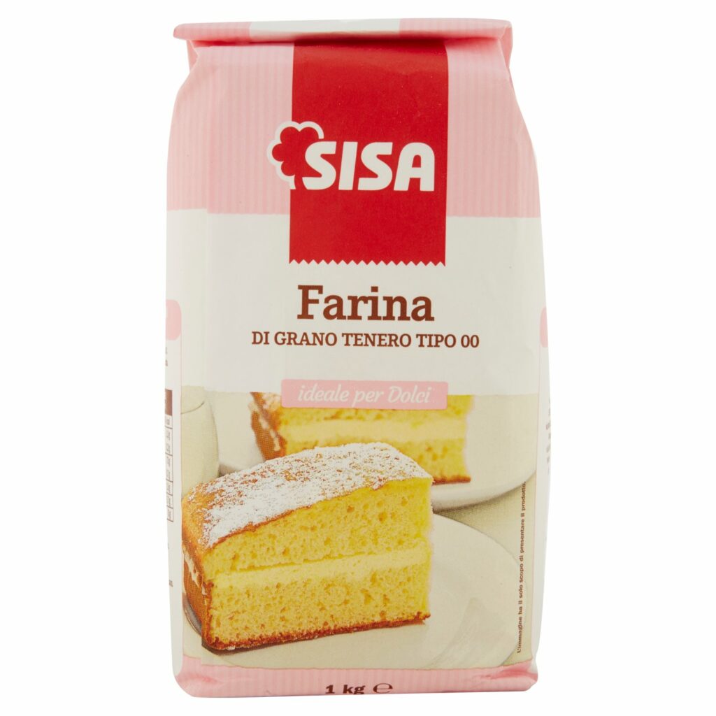 Sisa Farina di Grano Tenero Tipo 00 ideale per Dolci 1 kg