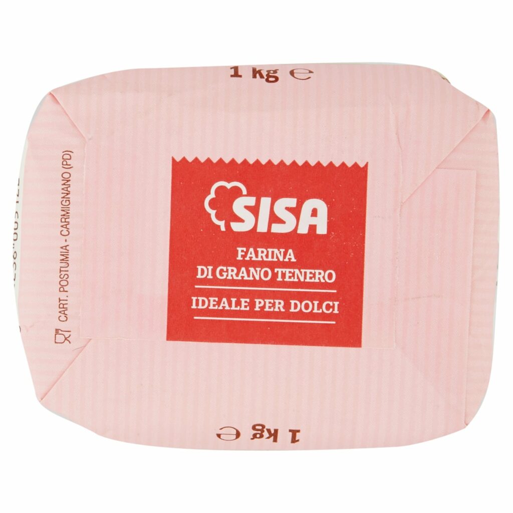 Sisa Farina di Grano Tenero Tipo 00 ideale per Dolci 1 kg