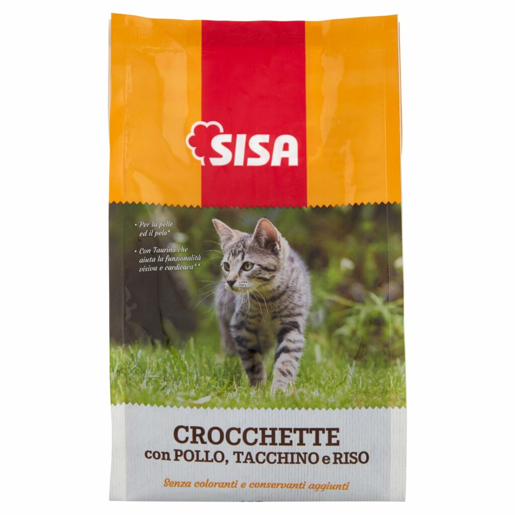 Sisa Crocchette con Pollo, Tacchino e Riso 400 g