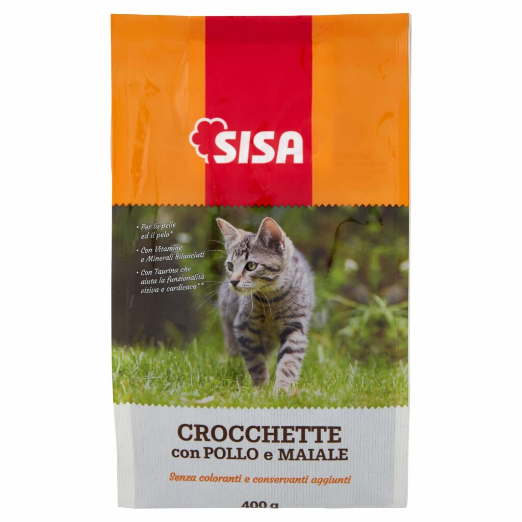 Sisa Crocchette con Pollo e Maiale 400 g