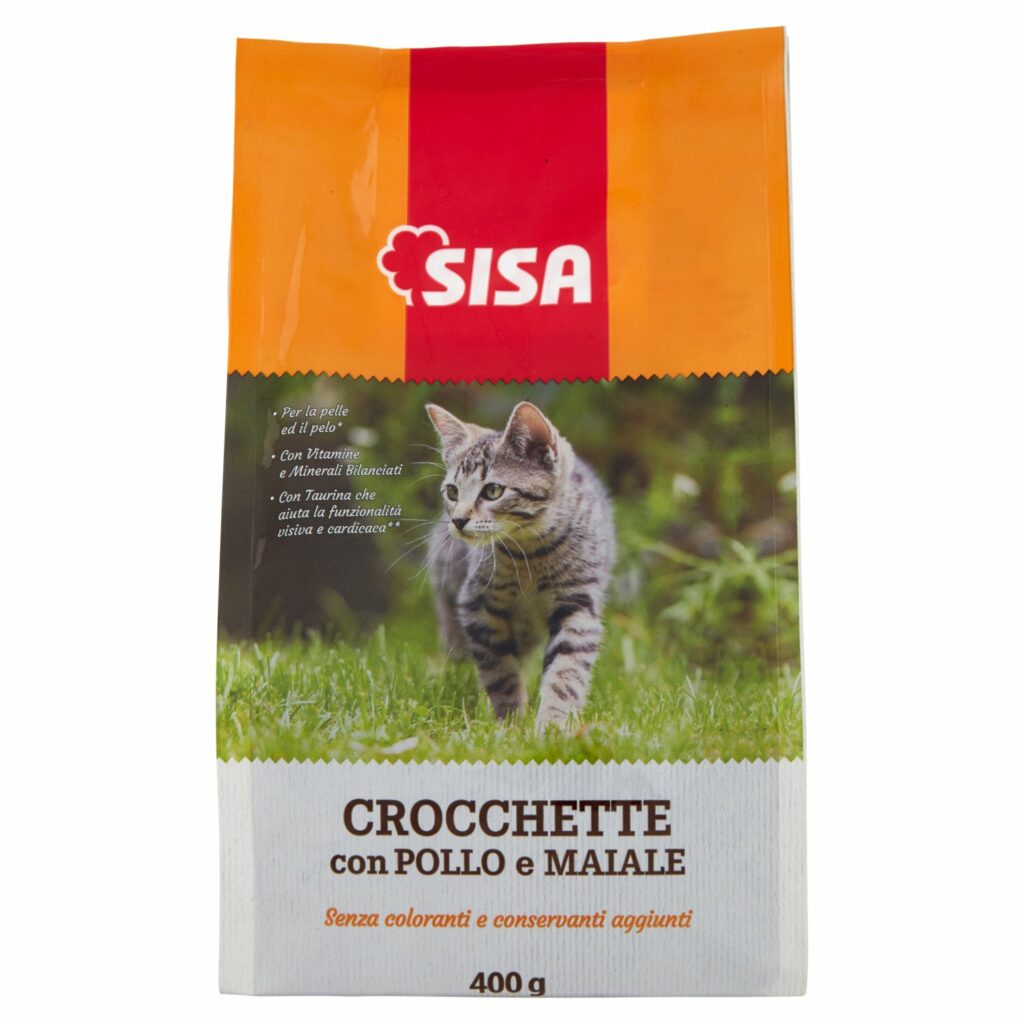 Sisa Crocchette con Pollo e Maiale 400 g