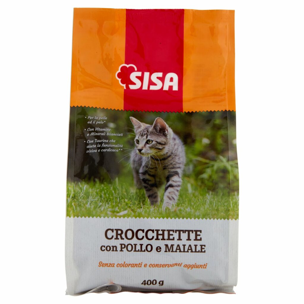 Sisa Crocchette con Pollo e Maiale 400 g