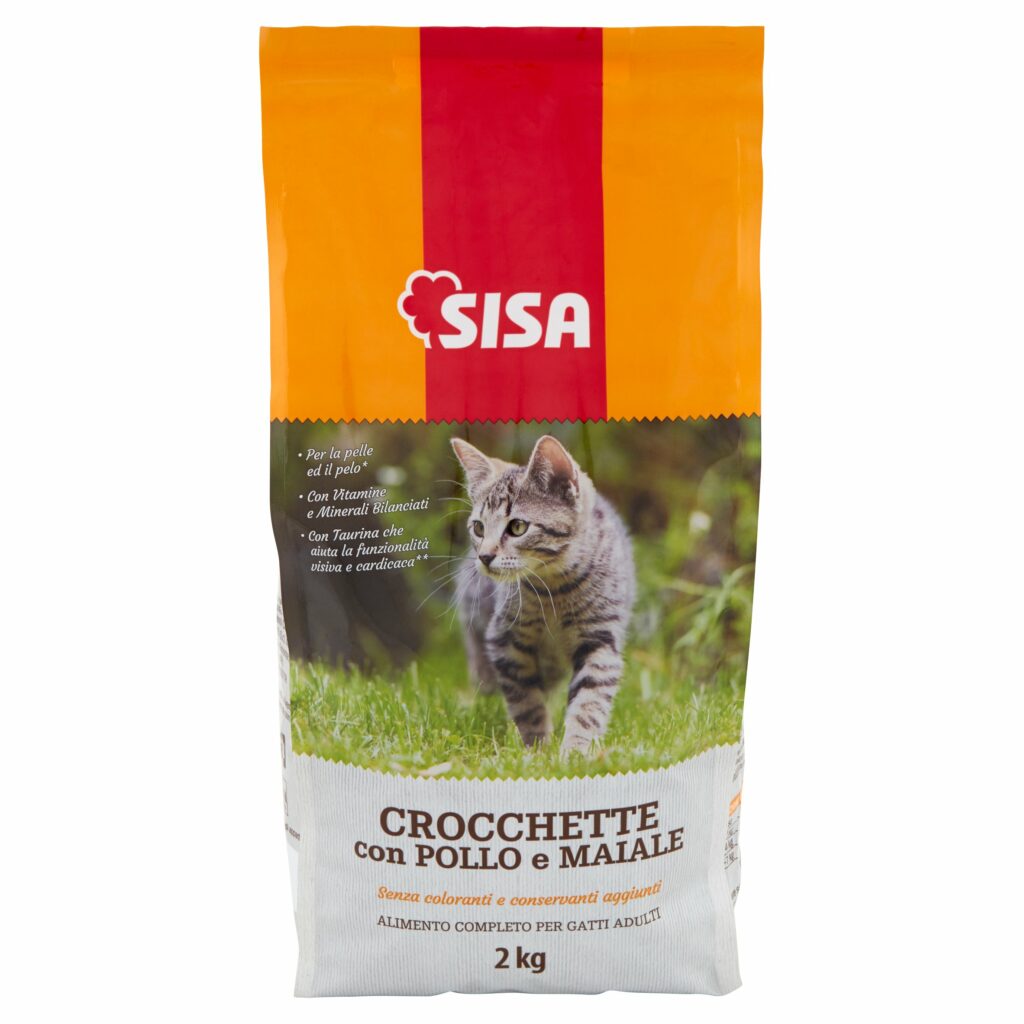 Sisa Crocchette con Pollo e Maiale 2 kg