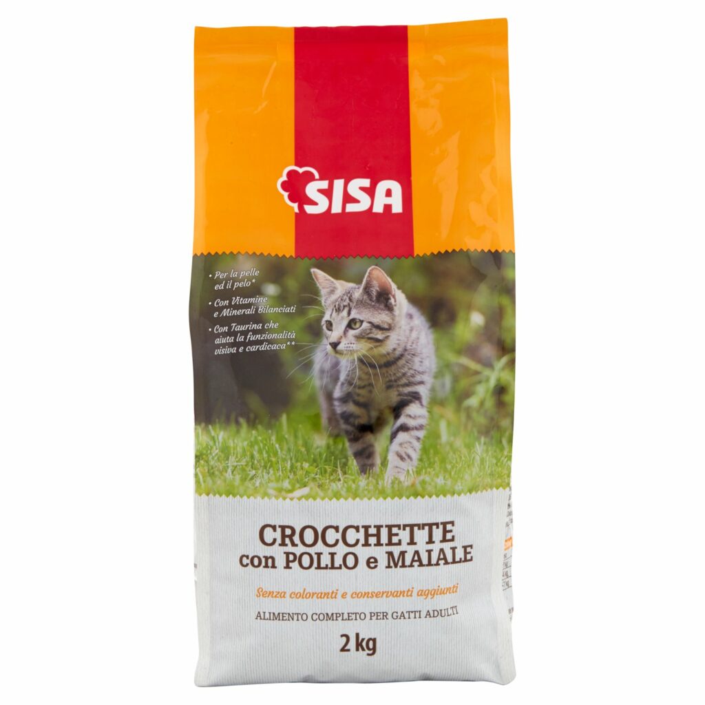 Sisa Crocchette con Pollo e Maiale 2 kg