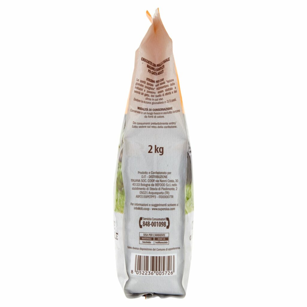 Sisa Crocchette con Pollo e Maiale 2 kg