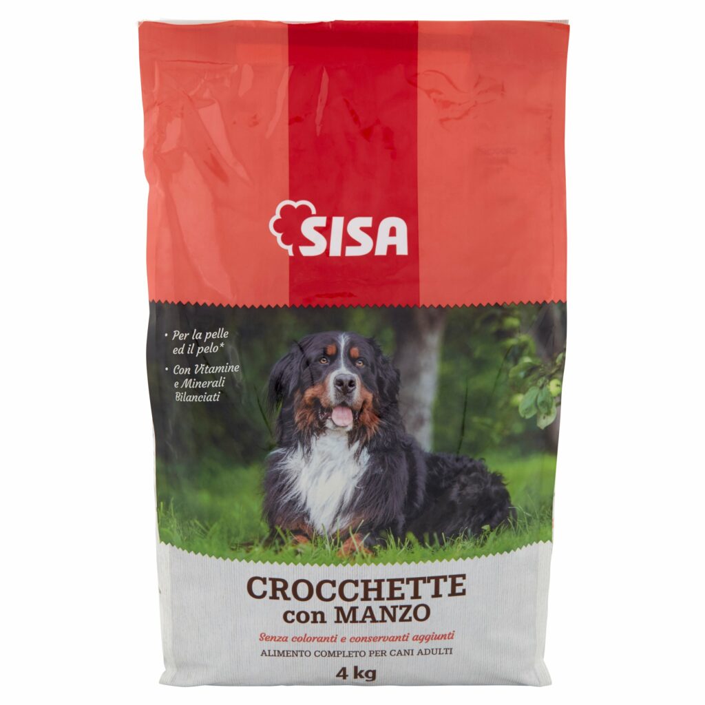 Sisa Crocchette con Manzo 4 kg