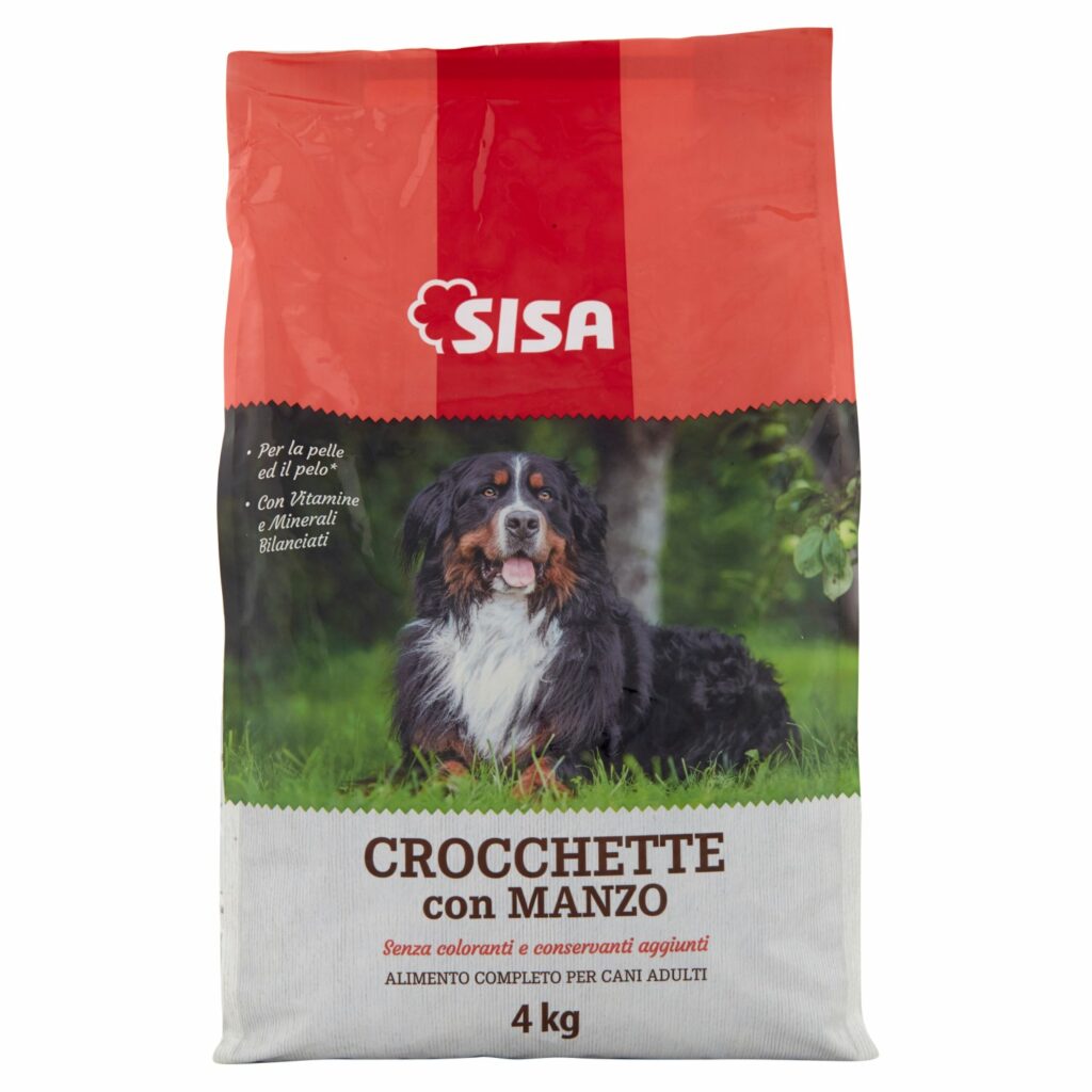 Sisa Crocchette con Manzo 4 kg