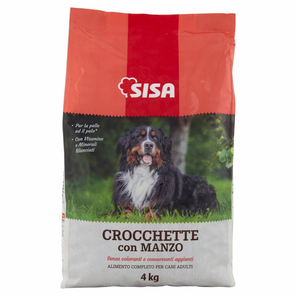 Sisa Crocchette con Manzo 4 kg