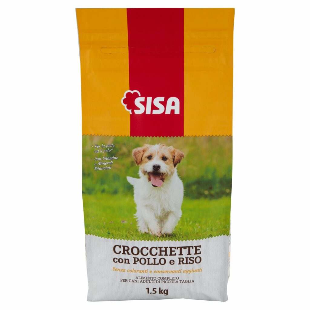 Sisa Crocchette con Pollo e Riso 1,5 kg
