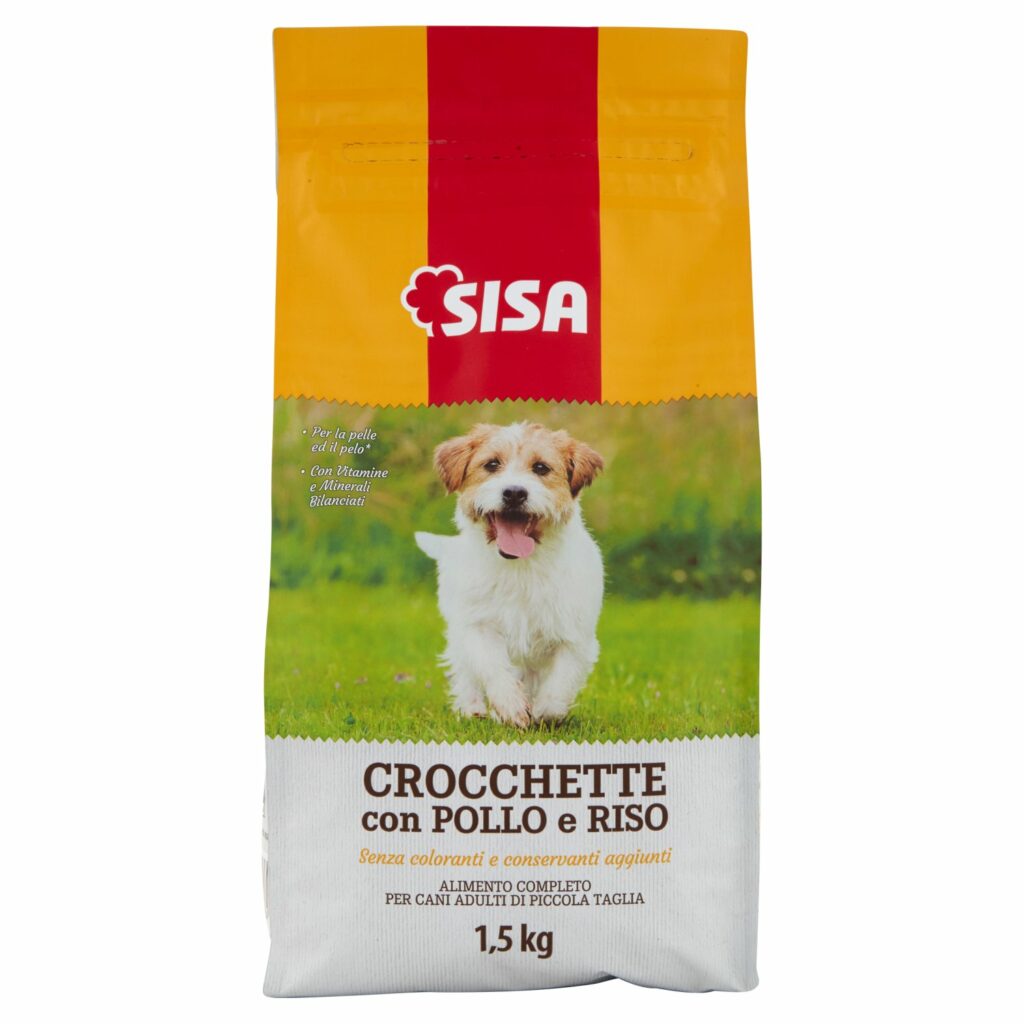 Sisa Crocchette con Pollo e Riso 1,5 kg