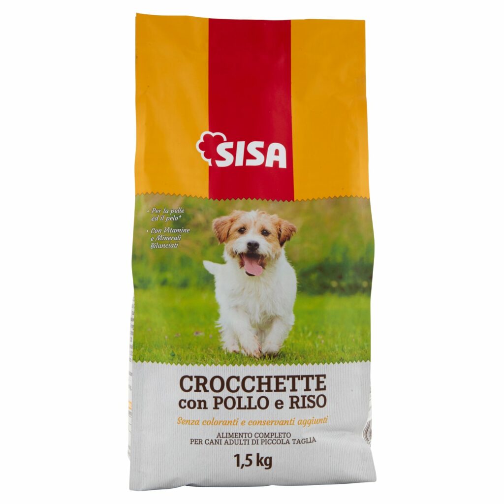 Sisa Crocchette con Pollo e Riso 1,5 kg