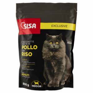 Sisa Exclusive Crocchette Ricche in Pollo con Riso 800 g