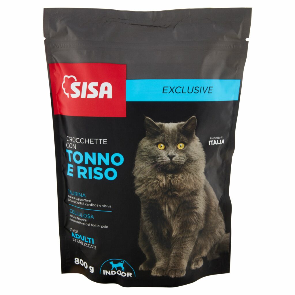 Sisa Exclusive Crocchette con Tonno e Riso 800 g