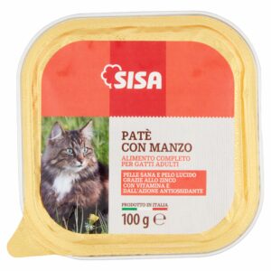 Sisa Patè con Manzo 100 g