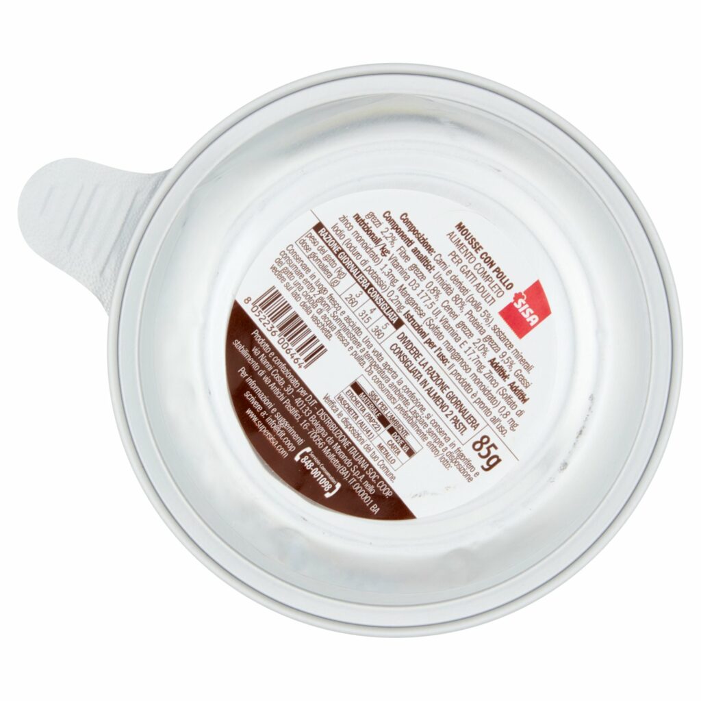 Sisa Mousse con Pollo 85 g