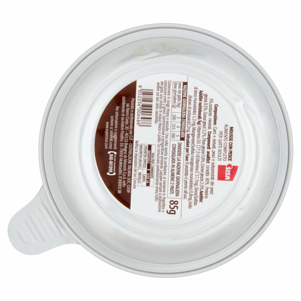 Sisa Mousse con Pesce 85 g