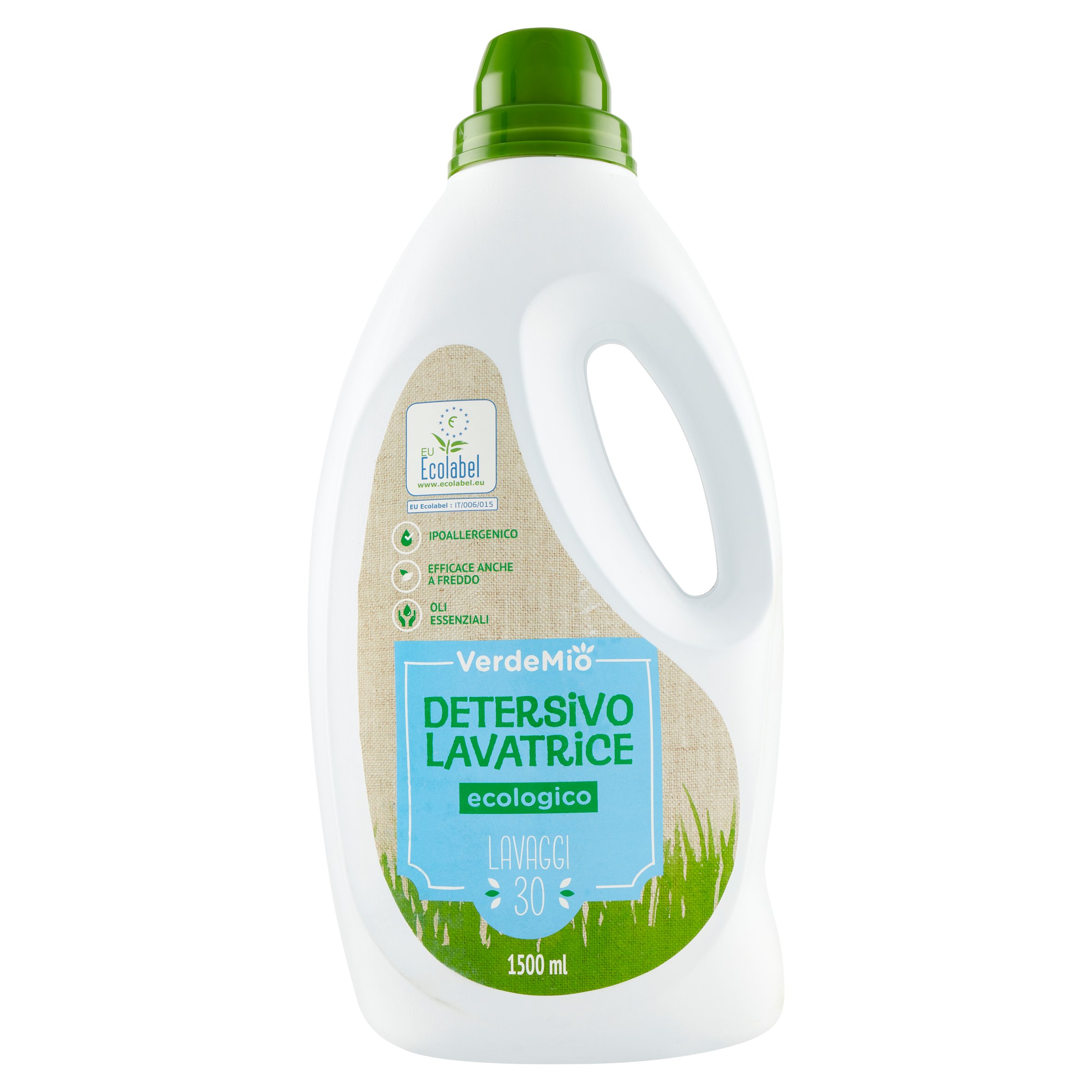 VerdeMio Detersivo Lavatrice ecologico 1500 ml - SuperSISA