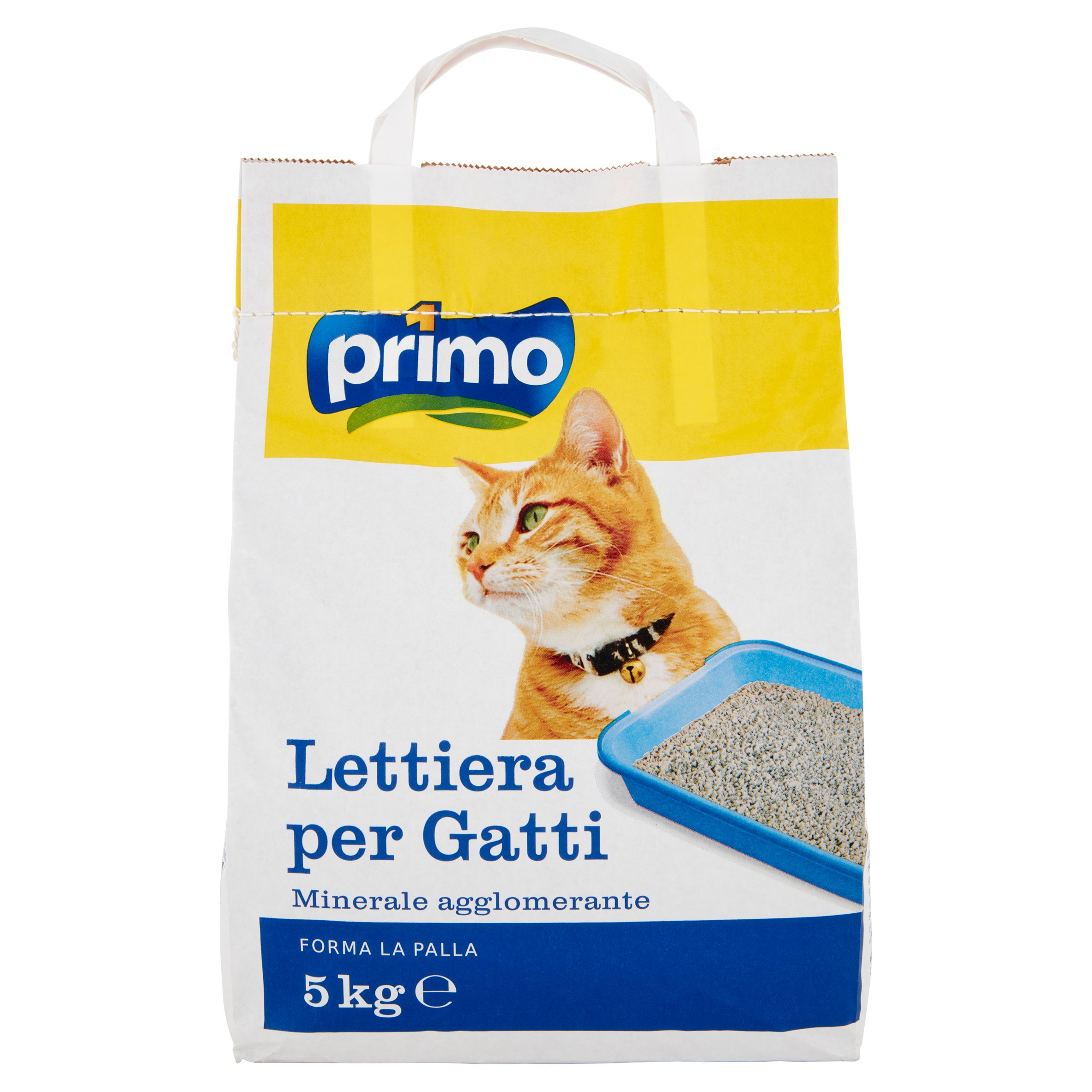 Primo Lettiera per Gatti Minerale agglomerante 5 kg - SuperSISA