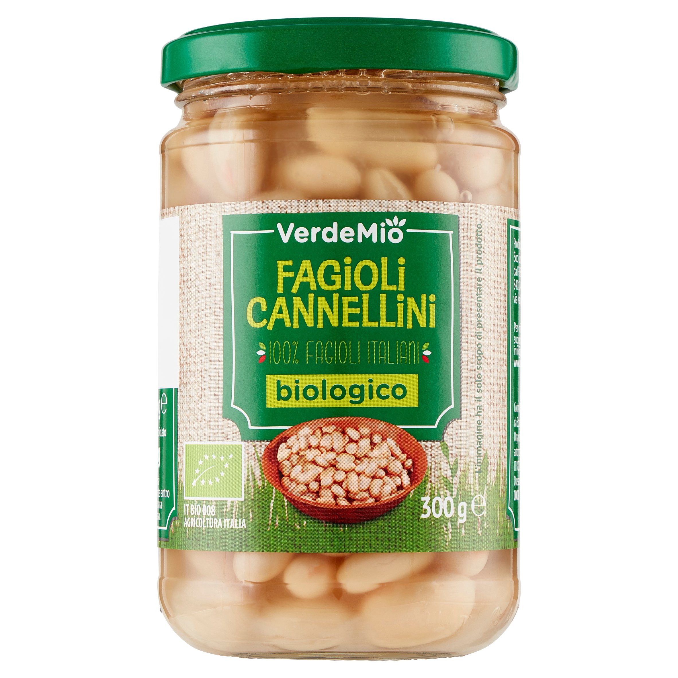 VerdeMio Fagioli Cannellini biologico 300 g - SuperSISA