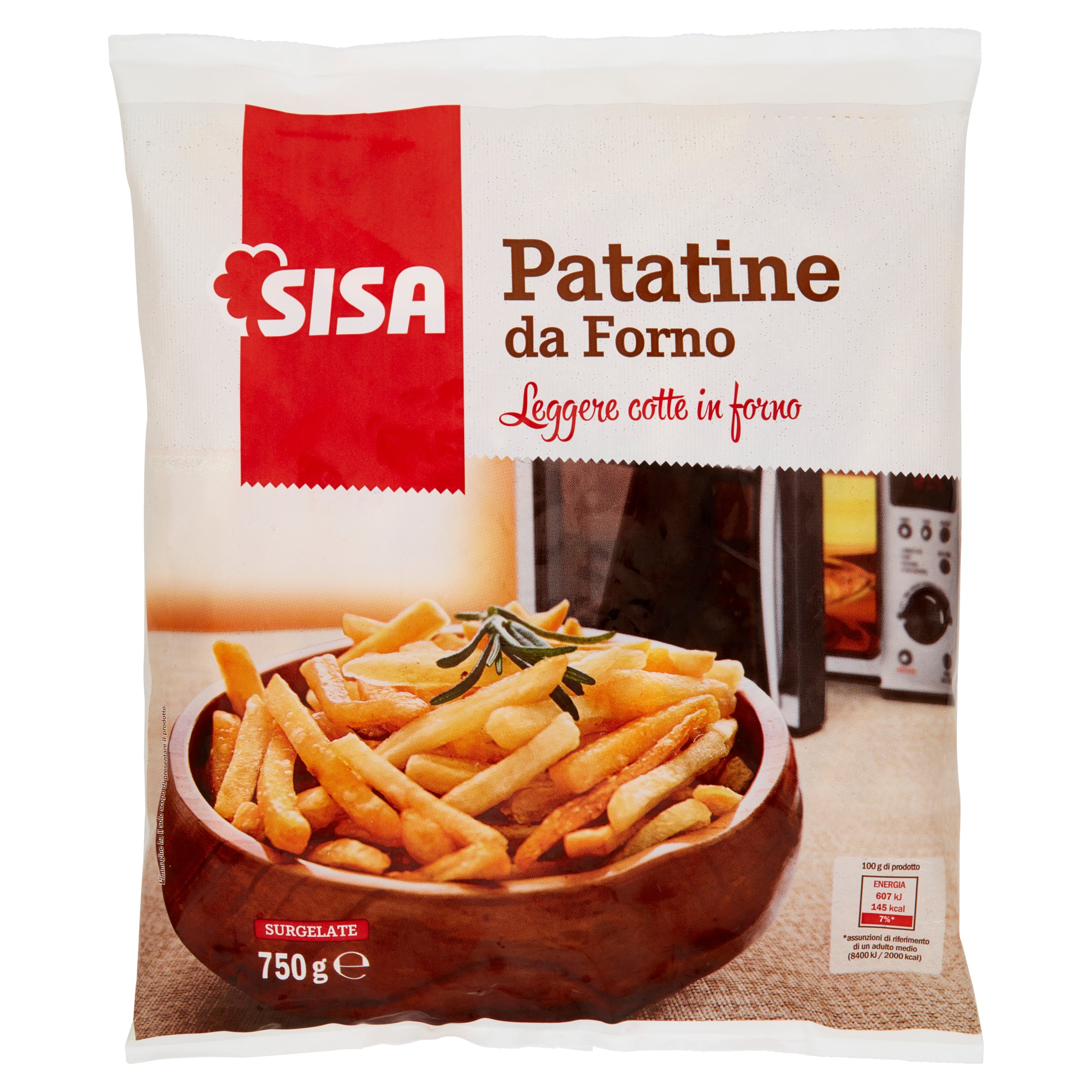  Sisa Patatine da Forno Surgelate 750 g