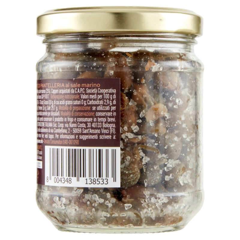 Gusto & Passione I.G.P. Cappero di Pantelleria al Sale Marino 130 g