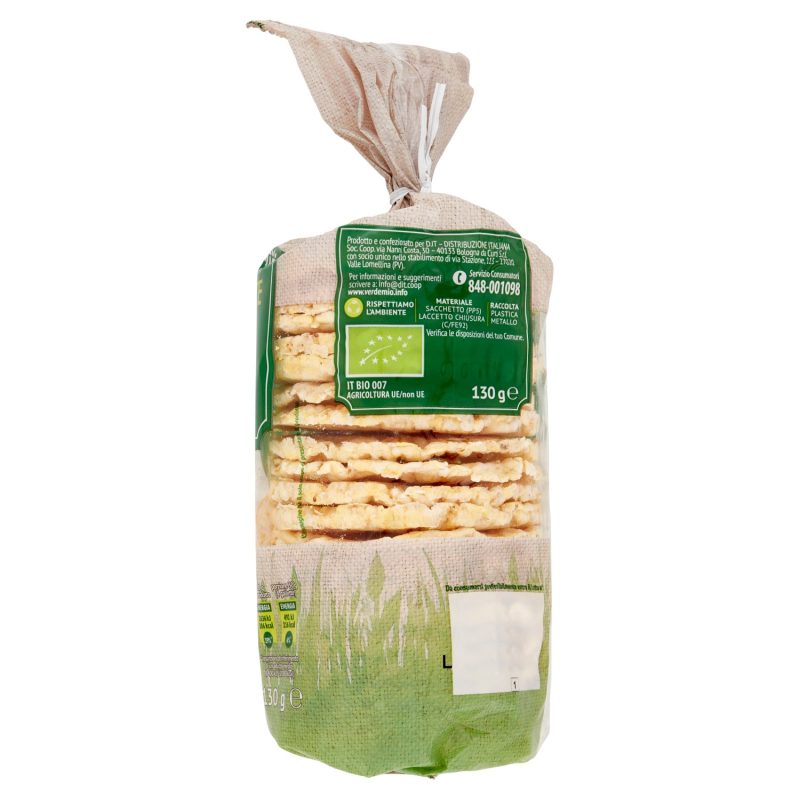 VerdeMio Gallette di Mais e Quinoa biologico 130 g