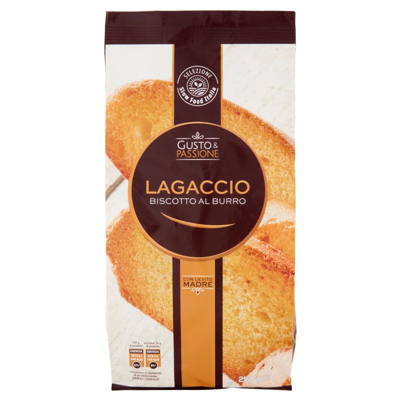 Gusto & Passione Lagaccio Biscotto al Burro 250 g