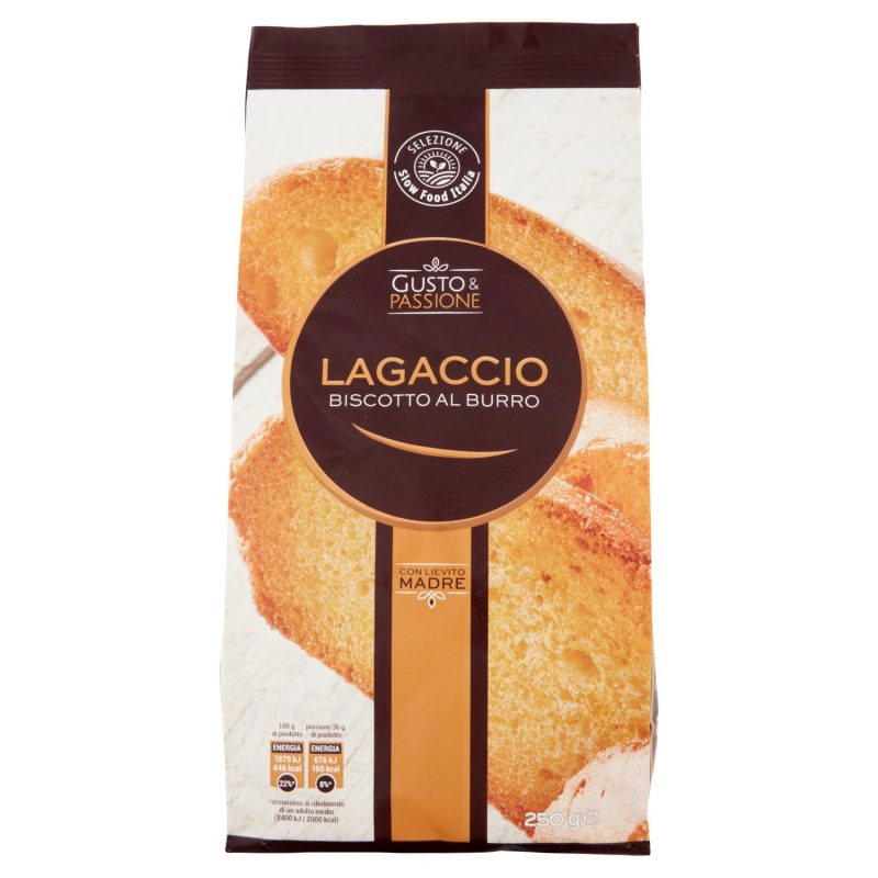 Gusto & Passione Lagaccio Biscotto al Burro 250 g