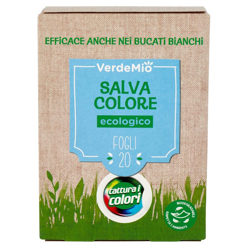 VerdeMio Salva Colore ecologico Fogli 20 pz