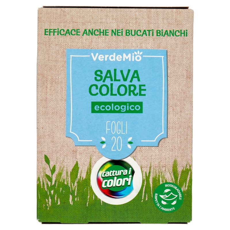 VerdeMio Salva Colore ecologico Fogli 20 pz