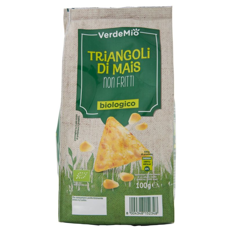 VerdeMio Triangoli di Mais biologico 100 g