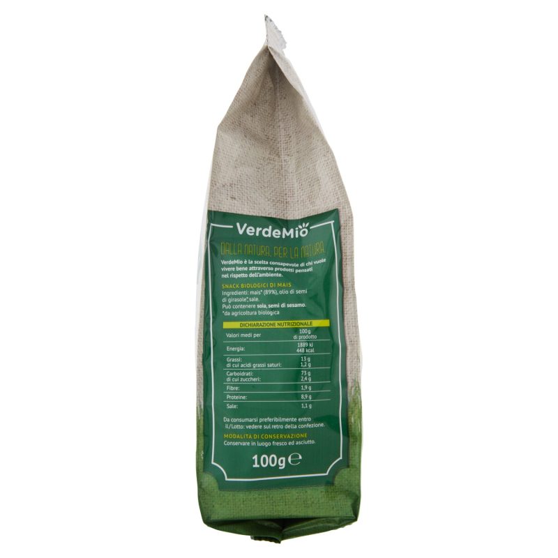VerdeMio Triangoli di Mais biologico 100 g