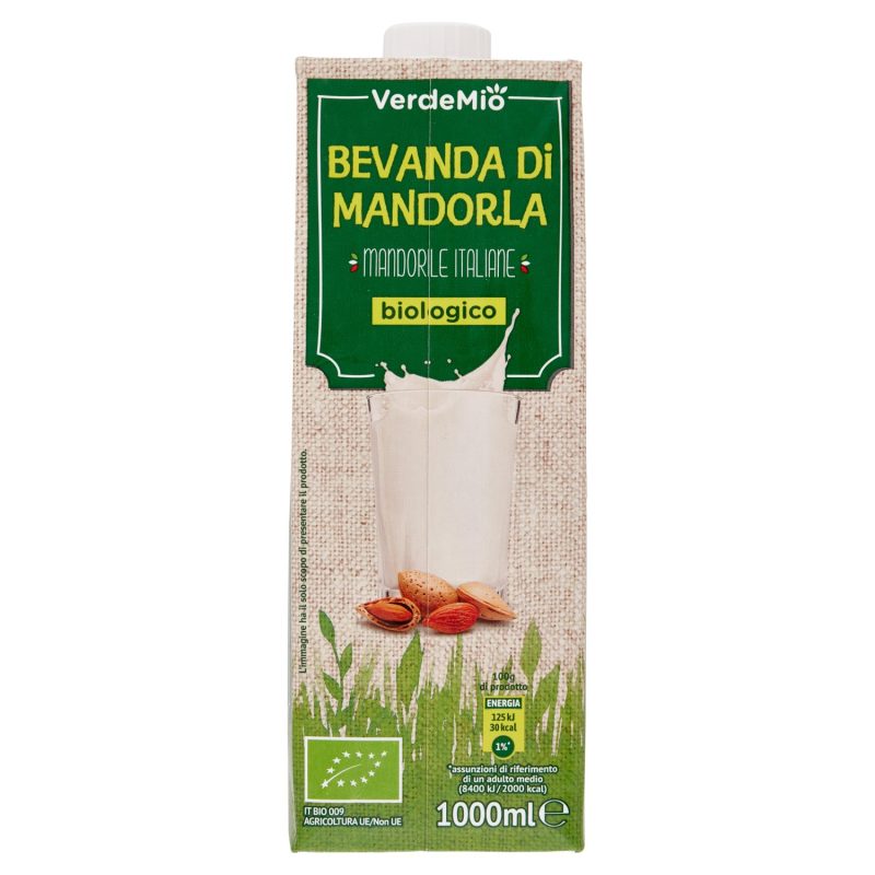 VerdeMio Bevanda di Mandorla Biologico 1000 ml