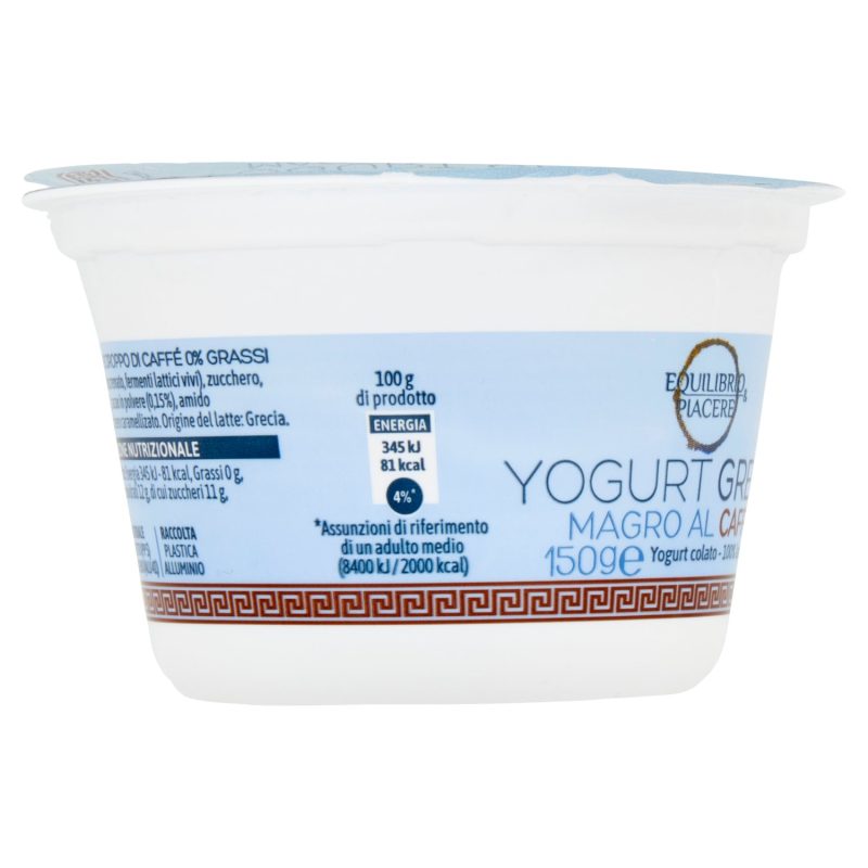 Equilibrio & Piacere Yogurt Greco Magro al Caffé 150 g