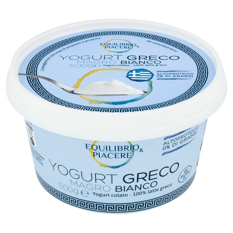 Equilibrio & Piacere Yogurt Greco Magro Bianco 500 g