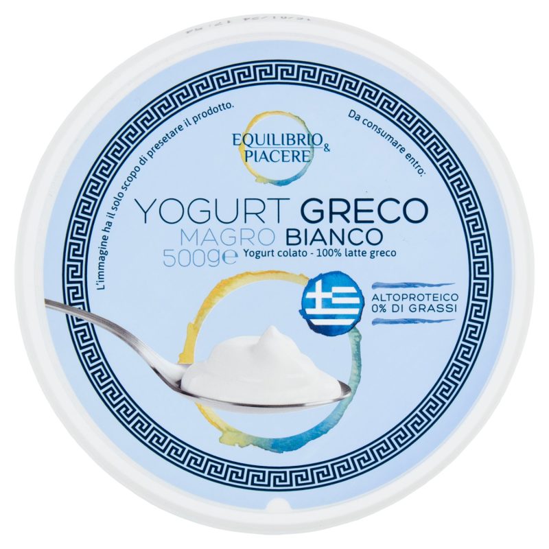 Equilibrio & Piacere Yogurt Greco Magro Bianco 500 g